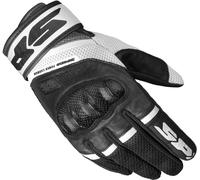 Spidi Power Carbon Guanti da moto, nero-bianco, taglia L per maschi
