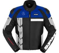 Spidi Progressive Net WindOut Giacca tessile moto, nero-bianco-rosso-blu, taglia XL