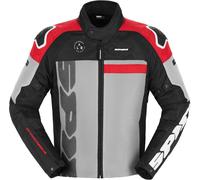 Spidi Progressive Net, giacca in tessuto XL male Nero/Grigio/Rosso