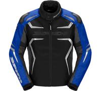 Spidi Race-Evo H2Out Giacca tessile moto, nero/blu, Taglia 5XL