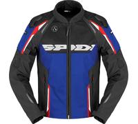 Spidi Race Warrior 2 Net, giacca in tessuto S male Nero/Blu/Rosso