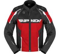 Spidi Race Warrior 2 Net, giacca in tessuto XL male Nero/Rosso