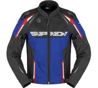 Spidi Race Warrior 2 Net Giacca tessile da moto, blu, taglia XL per maschi