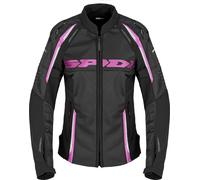Spidi Race Warrior 2 Net Giacca tessile moto da donna, nero-rosa, taglia S per donne