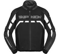 Spidi Rapid H2Out giacca di pelle da moto impermeabile, nero, Taglia XL