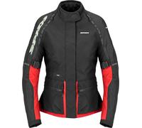 Spidi Ridemaster Giacca tessile impermeabile per motociclette, rosso, taglia 3XL per donne