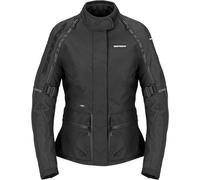 Spidi Ridemaster Giacca tessile impermeabile per motociclette, nero, taglia 3XL per donne