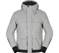 Spidi Riding Parka H2Out impermeabile Moto Tessile Giacca, grigio, taglia 2XL per maschi