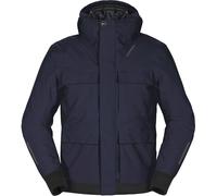 Spidi Riding Parka H2Out impermeabile Moto Tessile Giacca, blu scuro, Taglia XL