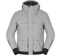Spidi Riding Parka H2Out impermeabile Moto Tessile Giacca, Grigio chiaro, Taglia XL