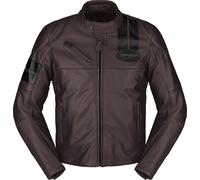 Spidi Roar Giacca in pelle da moto, nero-rosso, taglia 54 per maschi