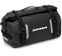 Spidi Rolltop Bag WP 35L, borsa per bagagli impermeabile Taglia unica male Nero/Bianco