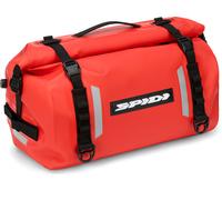 Spidi Rolltop Bag WP 35L, borsa per bagagli impermeabile Taglia unica male Rosso/Nero/Bianco