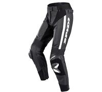 Spidi RR Pro 2, pantaloni di pelle donna 52 female Nero/Bianco