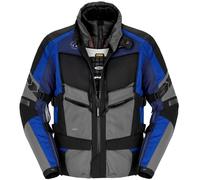 Spidi 4 Season Evo H2Out Giacca tessile moto, nero-blu, taglia M per maschi