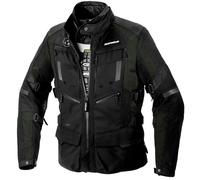 Spidi 4 Season Evo H2Out Giacca tessile moto, nero-verde, taglia M per maschi