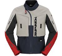 Spidi Frontier Giacca tessile moto, bianco-rosso-blu, taglia 3XL per maschi