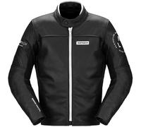 Spidi Genesis, giacca di pelle 46 male Nero/Bianco