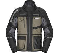 Spidi Hard Track 3 H2Out impermeabile Giacca tessile moto, verde, taglia S per maschi