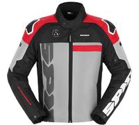 Spidi Fashion Giacca tessile moto Progressive Net WindOut nero-grigio-rosso XXL