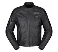 Spidi Roar Giacca in pelle da moto, nero, Taglia 58