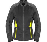 Spidi Super Net Giacca tessile moto da donna, nero-giallo, taglia L per donne