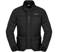 Spidi Traveler 3 Dark Edition impermeabile Giacca tessile moto, nero, taglia M per maschi