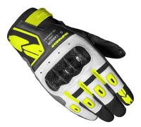 Spidi G-Carbon, guanti donne S female Nero/Bianco/Fluo Giallo