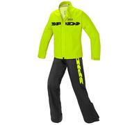 SPIDI - Sport Rain Kit Completo Antipioggia da Moto (Black/Yellow,S)