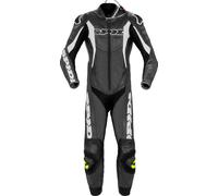 Spidi Sport Warrior Pro, completo in pelle, 1 pezzo, traforato 50 male Nero/Bianco