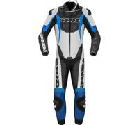 Spidi Sport Warrior Pro Perforated Leather Suit Bianco,Blu,Nero 56 Uomo