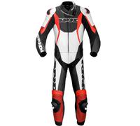 Spidi Sport Warrior Touring Leather Suit Rosso,Bianco,Nero 52 Uomo