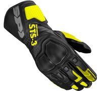 Spidi STS-3 Guanti da moto, nero-giallo, taglia S per maschi