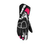 Spidi STS-3 Guanti da moto da donna, nero-rosa, taglia S per donne