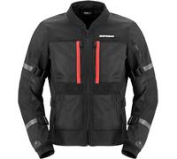 Spidi Tech Armor 2 Giacca tessile da motocicletta, nero, taglia S per maschi