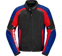 Spidi Tek Net, giacca in tessuto XXL male Nero/Rosso/Blu