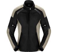 Spidi Tek Net Giacca moto da donna, nero-verde, taglia XL per donne
