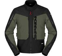 Spidi Terran Tex Giacca tessile da moto, verde, taglia 2XL per maschi