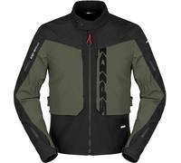 Spidi Terran Tex Giacca tessile da moto, Verde Militare, Taglia 4XL