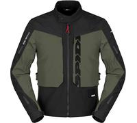 Spidi Terran Tex Giacca tessile da moto, Verde Militare, Taglia M