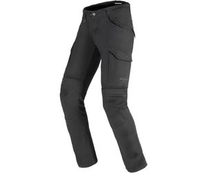Spidi TexTech Pathfinder Cargo Pantaloni tessili da moto, nero-grigio, taglia 31 per maschi
