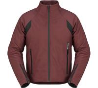 Spidi The Standard H2OUT Giacca tessile da motocicletta impermeabile, rosso, Taglia 3XL