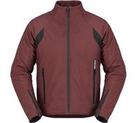 Spidi The Standard H2OUT Giacca tessile da motocicletta impermeabile, rosso, Taglia 5XL