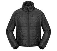 SPIDI, THERMO LINER, Sottogiacca Moto, Colore Nero Profondo, Sottogiacca Moto, Giacca Moto da Uomo Termica, per Temperature Medio/Basse, Antivento