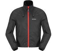 Spidi Thermo Rain Chest H2Out impermeabile Moto Tessile Giacca, nero, taglia 5XL