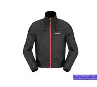 Spidi Thermo Rain Chest X100, giacca funzionale H2Out M male Nero/Rosso