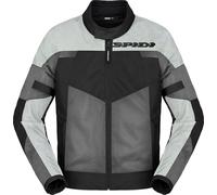 Spidi Tour Net, giacca in tessuto XL male Nero/Grigio Chiaro/Grigio