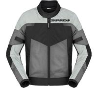 Spidi Tour Net Tex Giacca tessile da motocicletta, Grigio chiaro/grigio scuro/nero, Taglia M