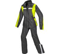 Spidi Touring Rain Kit Tuta da pioggia da moto da donna a due pezzi, giallo, taglia 2XL per donne