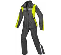 Spidi Touring Rain Kit Tuta da pioggia da moto da donna a due pezzi, giallo, taglia XL per donne